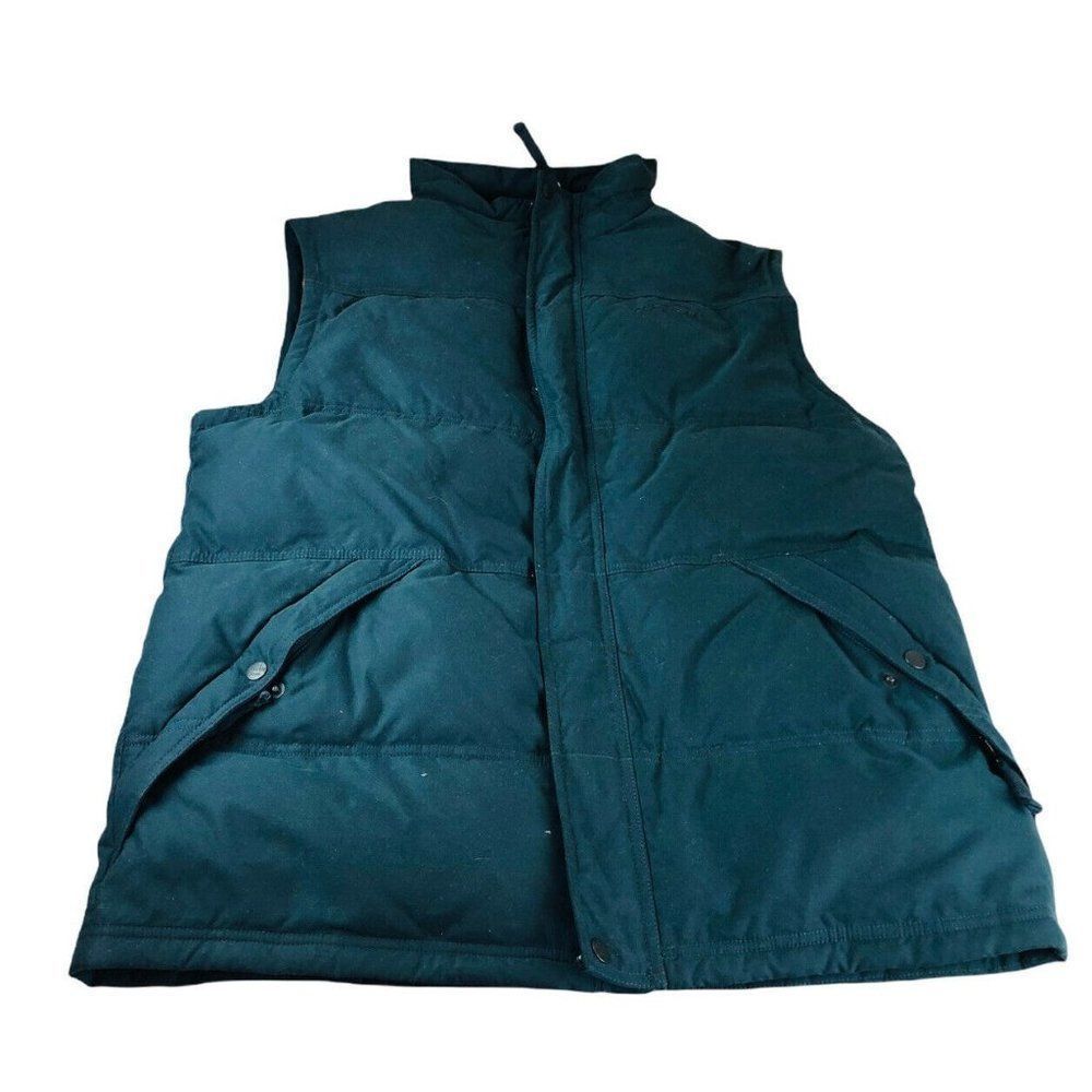 Eddie Bauer EB650 Fill Premium Quality Goose Down Puffer Vest Mens Large Tall